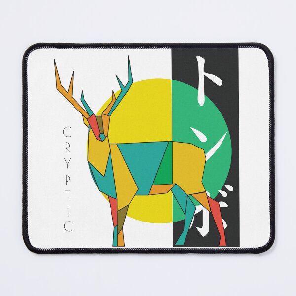Item preview, Mosaic Deer - Japanese illustration Style designed and sold by Mumiak.