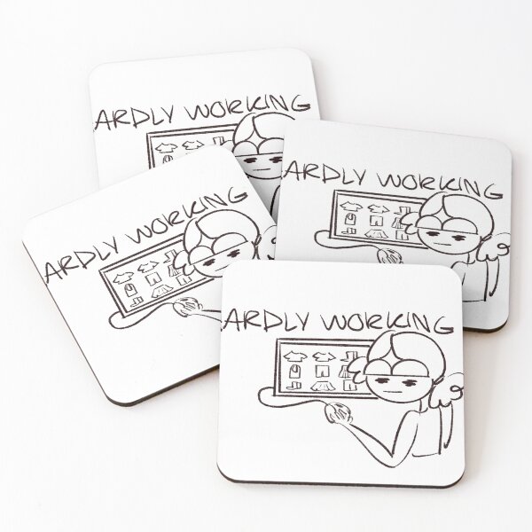 Item preview, Hardly Working designed and sold by ellefgab.