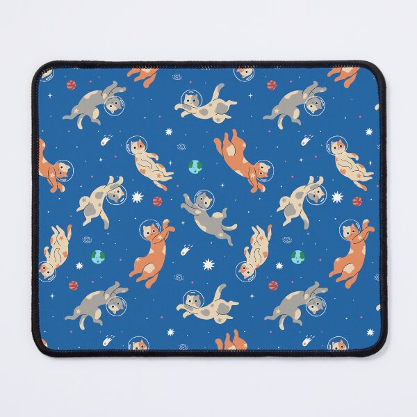 Item preview, cute cats in space designed and sold by burbura.