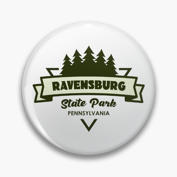 Item preview, Ravensburg State Park Pennsylvania Trees And Ribbon designed and sold by bivenart.