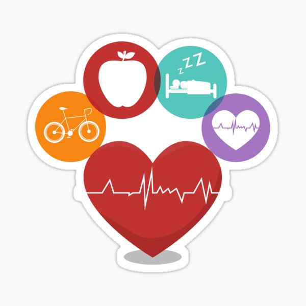 Heart Rate Stickers for Sale, Free US Shipping
