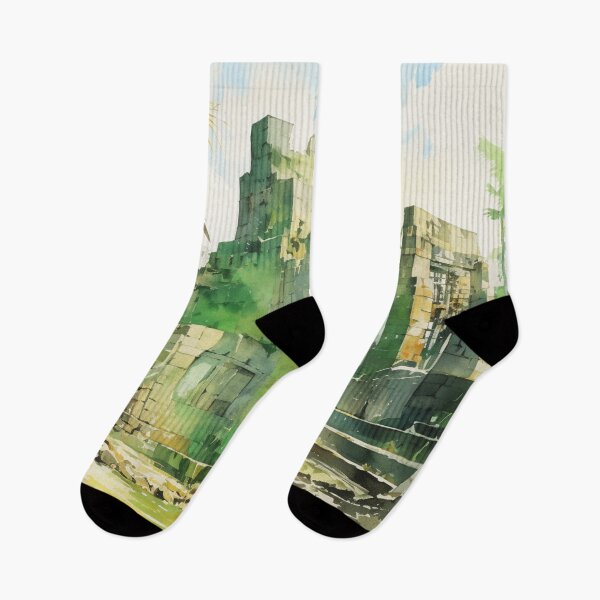 Item preview, Ancient ruin in the tropical forest designed and sold by isBotStore.