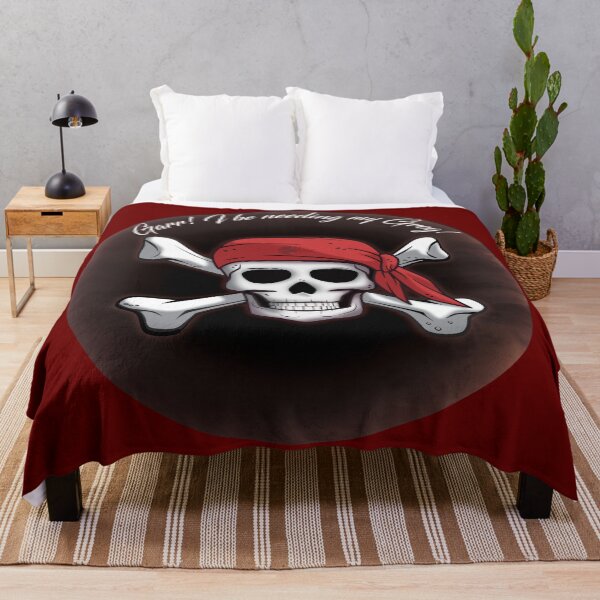 Item preview, Pirate Skull and Crossbones in the need of grog designed and sold by DesertG.
