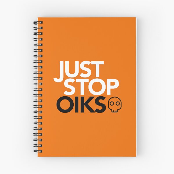 Item preview, Just Stop Oiks Protester Protest Design designed and sold by TypeFace-Art.