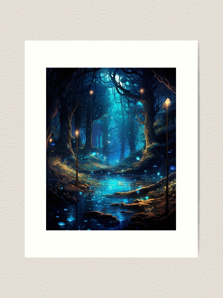 Enchanted Forest: A Magical and Mystical Wonderland | Art Print