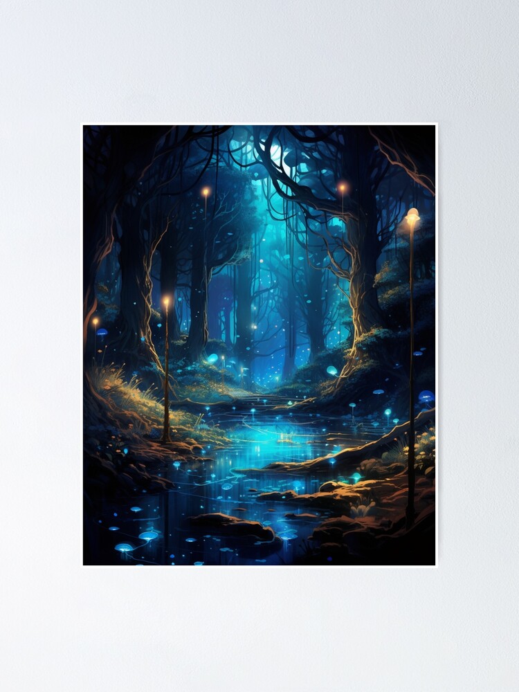 mystic city with nature, fantasy artwork, very