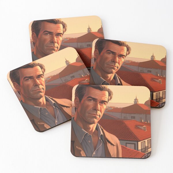 Item preview, A man in front a city designed and sold by isBotStore.