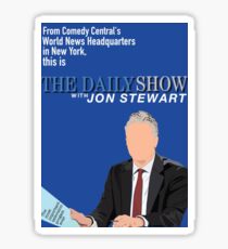 Daily Show with Jon Stewart Sticker