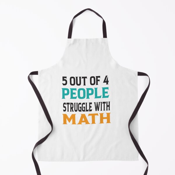 Item preview, funny 5 out of 4 people struggle with math designed and sold by Alomoshop.