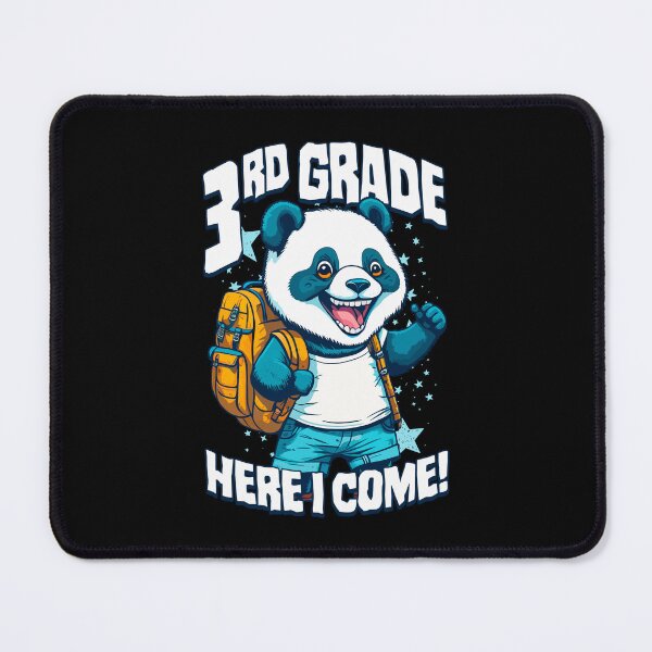 Item preview, 3rd Grade Here I Come Back To First Day Of School Panda designed and sold by GrandeDuc.