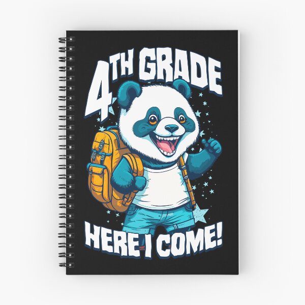 Item preview, 4th Grade Here I Come Back To First Day Of School Panda designed and sold by GrandeDuc.