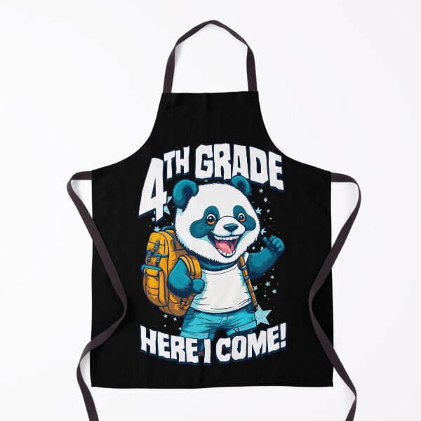 Item preview, 4th Grade Here I Come Back To First Day Of School Panda designed and sold by GrandeDuc.