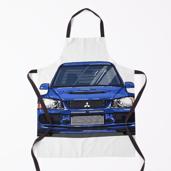 Item preview, Blue Lancer Evolution JDM Super Cartoon Car Sticker designed and sold by Chira23.