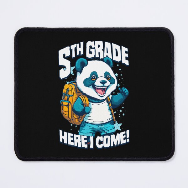 Item preview, 5th Grade Here I Come Back To First Day Of School Panda designed and sold by GrandeDuc.