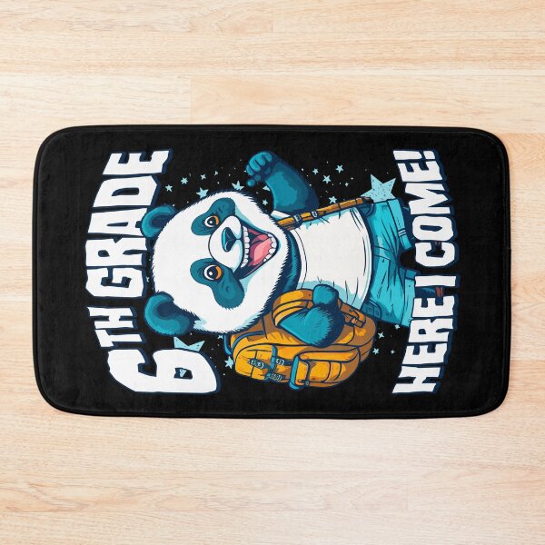 Item preview, 6th Grade Here I Come Back To First Day Of School Panda designed and sold by GrandeDuc.