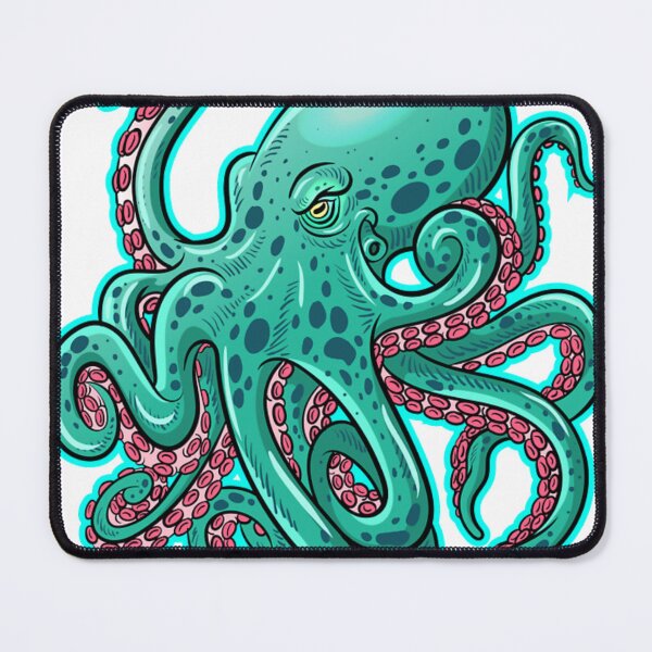Item preview, Amazing Giant Green Octopus designed and sold by AdaRan.