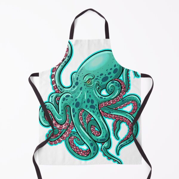 Item preview, Amazing Giant Green Octopus designed and sold by AdaRan.