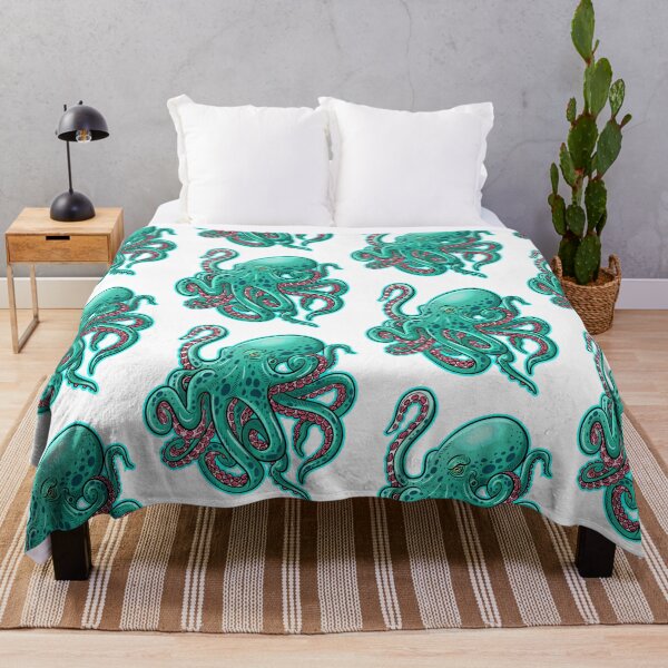 Item preview, Amazing Giant Green Octopus designed and sold by AdaRan.