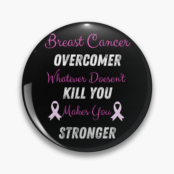 Item preview, Breast Cancer Overcomer designed and sold by Encompassing Threads.