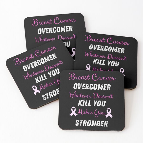 Item preview, Breast Cancer Overcomer designed and sold by Encompassing Threads.