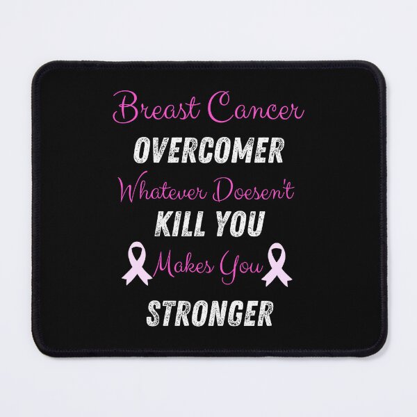 Item preview, Breast Cancer Overcomer designed and sold by Encompassing Threads.