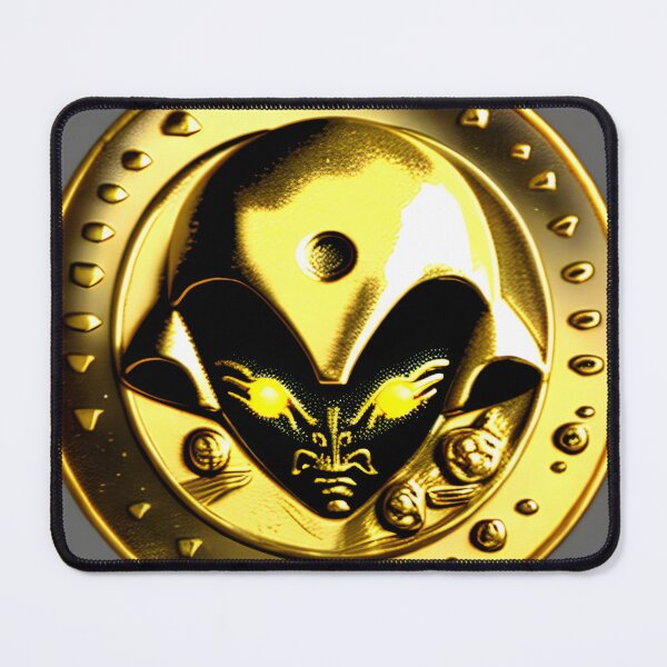 Item preview, an-alien-coin-from-year-3010-with-an-alien-on-it-made-of-gold-very-old-663075112 (6) designed and sold by tileartwork.