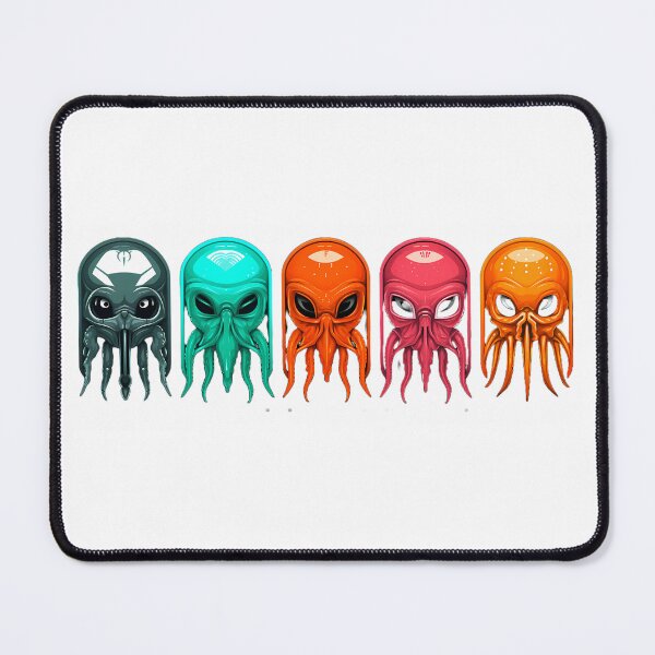 Item preview, Alien squid designed and sold by tropicaltee.
