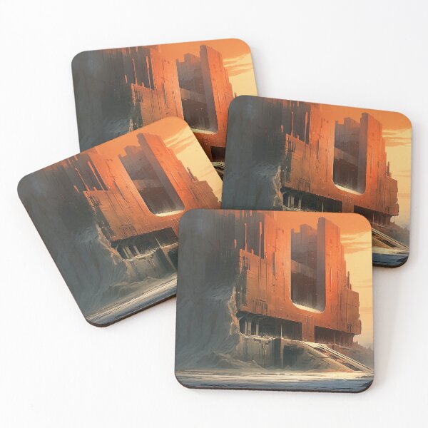 Item preview, Fortress at the Edge of the Galaxy Sci-Fi Art designed and sold by DW3WD.
