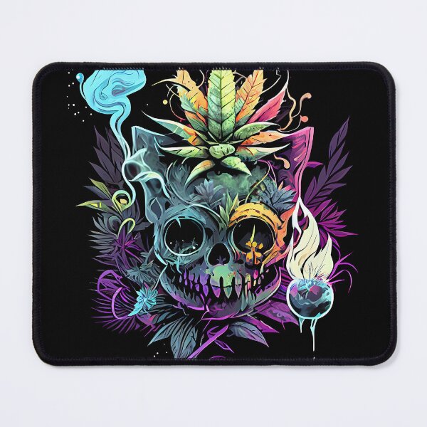 Item preview, Trippy Cat Skull Pineapple Alchemist designed and sold by MindWave THC.