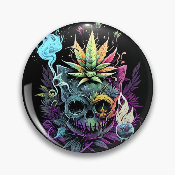 Item preview, Trippy Cat Skull Pineapple Alchemist designed and sold by MindWave THC.