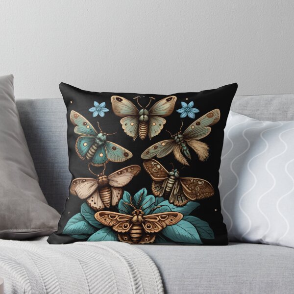 Item preview, Enchanting Cottagecore Moths - Ethereal Nature Art designed and sold by Shegohi.