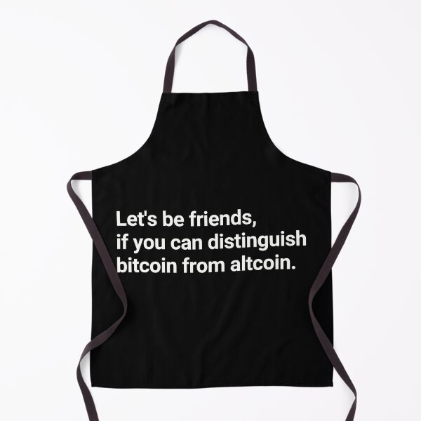 Item preview, Lets be friends, if you can distinguish bitcoin from altcoin. designed and sold by WhitepaperStyle.