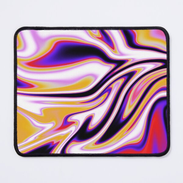 Item preview, HUE COLOURED SILKY MARBLE PATTERN TRENDY AESTHETIC METALLIC MOUSE PAD DESK MAT - DESK MAT MOUSE PAD FOR GAMING - PC SETUP designed and sold by Harsh Mhatre.