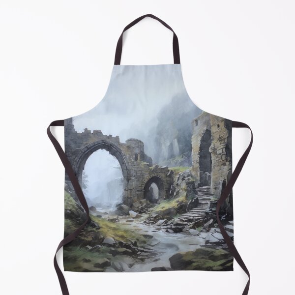 Item preview, Path Of Ruin - Digital Watercolour Style, Liminal Abandoned Space - Uncaptioned designed and sold by liminal-concept.