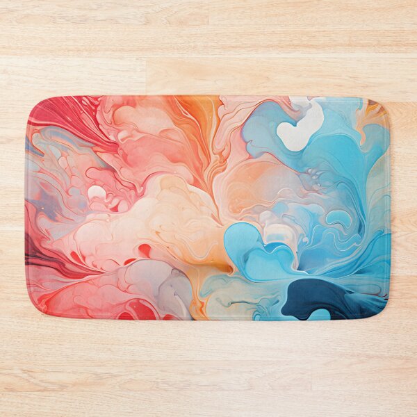 Item preview, Simple Ebru Abstract Art 2 designed and sold by Maxouniverse.