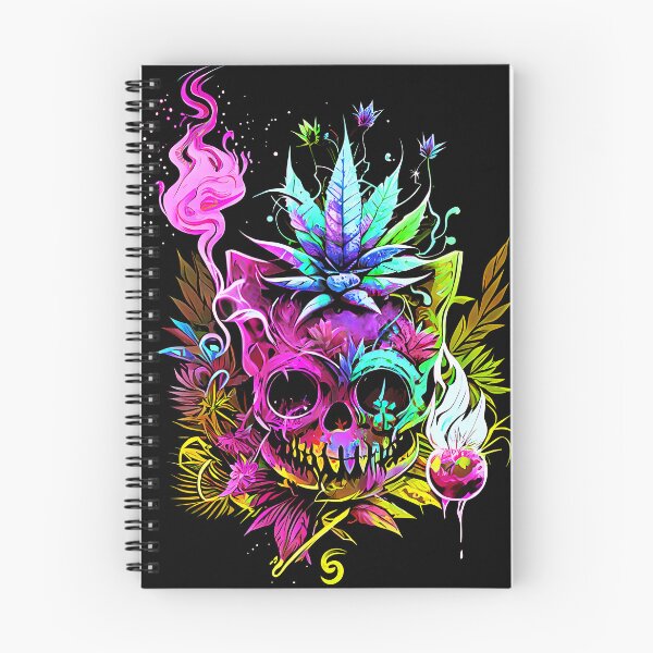 Item preview, Trippy Cat Skull Pineapple Alchemist designed and sold by MindWave THC.