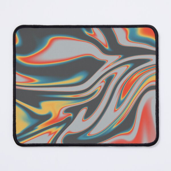 Item preview, FADED HUE MARBLE PATTERN TRENDY AESTHETIC METALLIC MOUSE PAD DESK MAT - DESK MAT MOUSE PAD FOR GAMING - PC SETUP designed and sold by Harsh Mhatre.