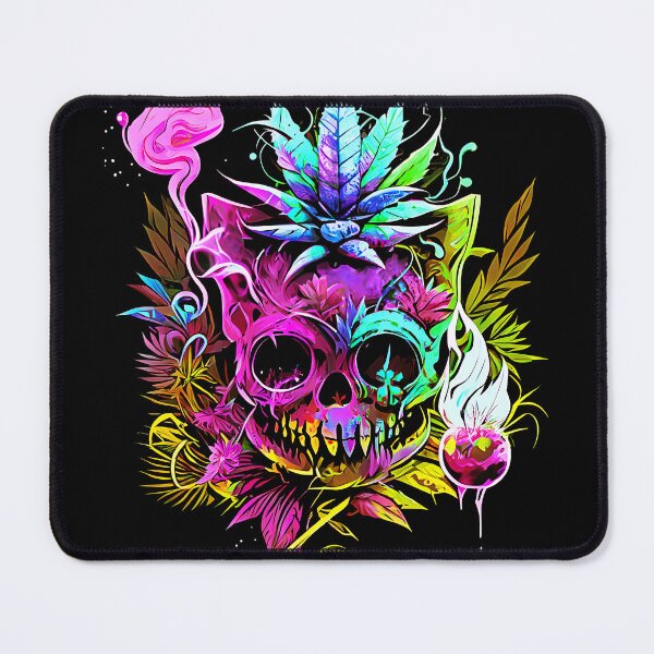 Item preview, Trippy Cat Skull Pineapple Alchemist designed and sold by MindWave THC.