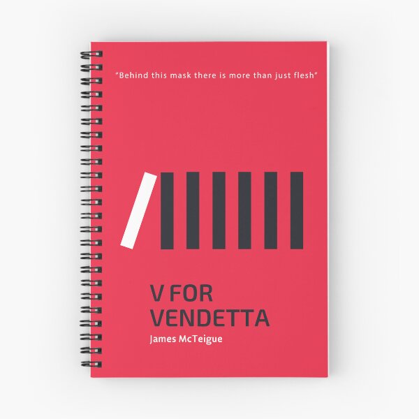 Item preview, V for Vendetta Minimalist Poster designed and sold by BlackBird Designs.
