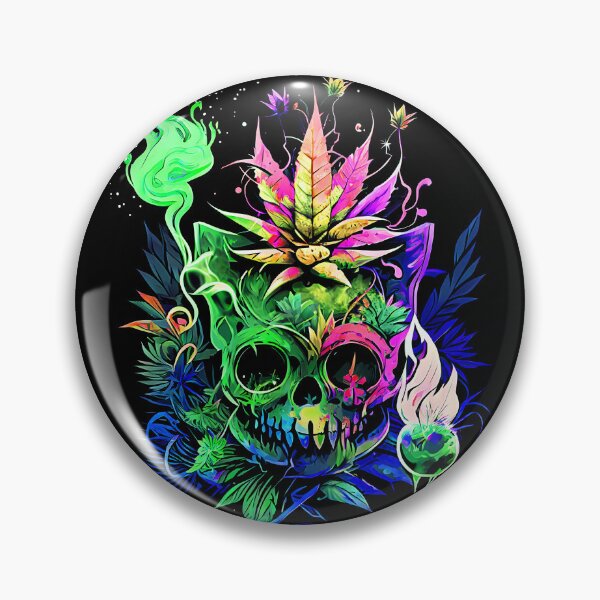 Item preview, Trippy Cat Skull Pineapple Alchemist designed and sold by MindWave THC.