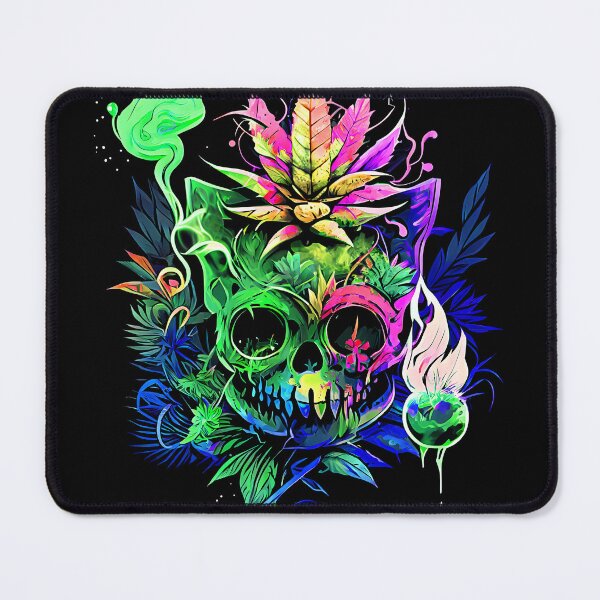 Item preview, Trippy Cat Skull Pineapple Alchemist designed and sold by MindWave THC.