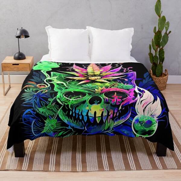 Item preview, Trippy Cat Skull Pineapple Alchemist designed and sold by MindWave THC.