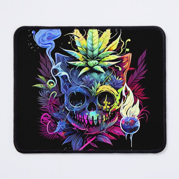 Item preview, Trippy Cat Skull Pineapple Alchemist designed and sold by MindWave THC.