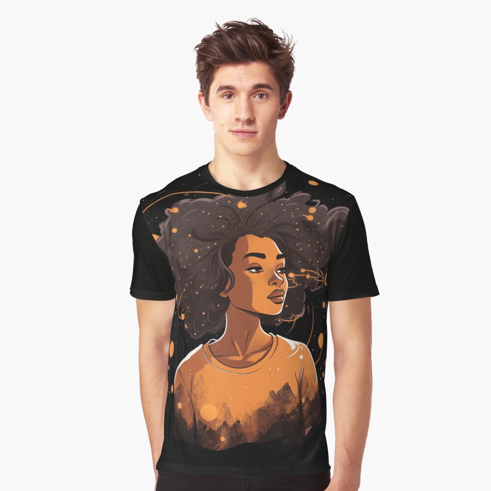 Aperçu de l'œuvre T-shirt graphique créée et vendue par cafegrafis.