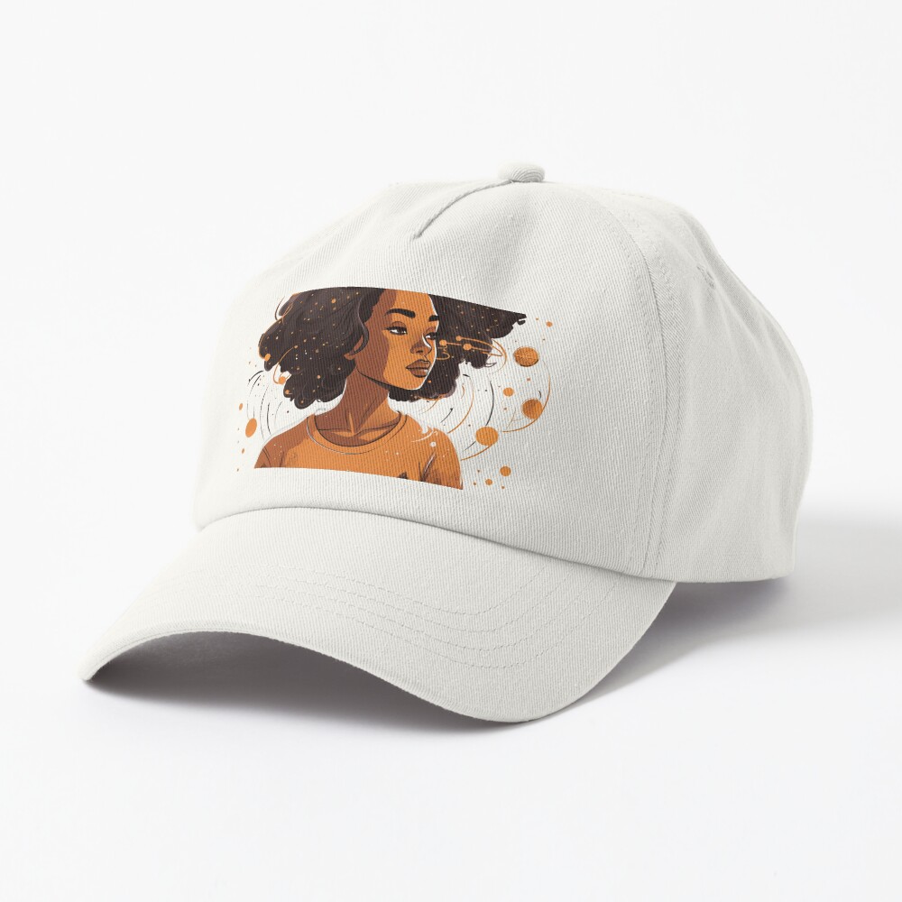 Aperçu de l'œuvre Casquette Dad Hat créée et vendue par cafegrafis.