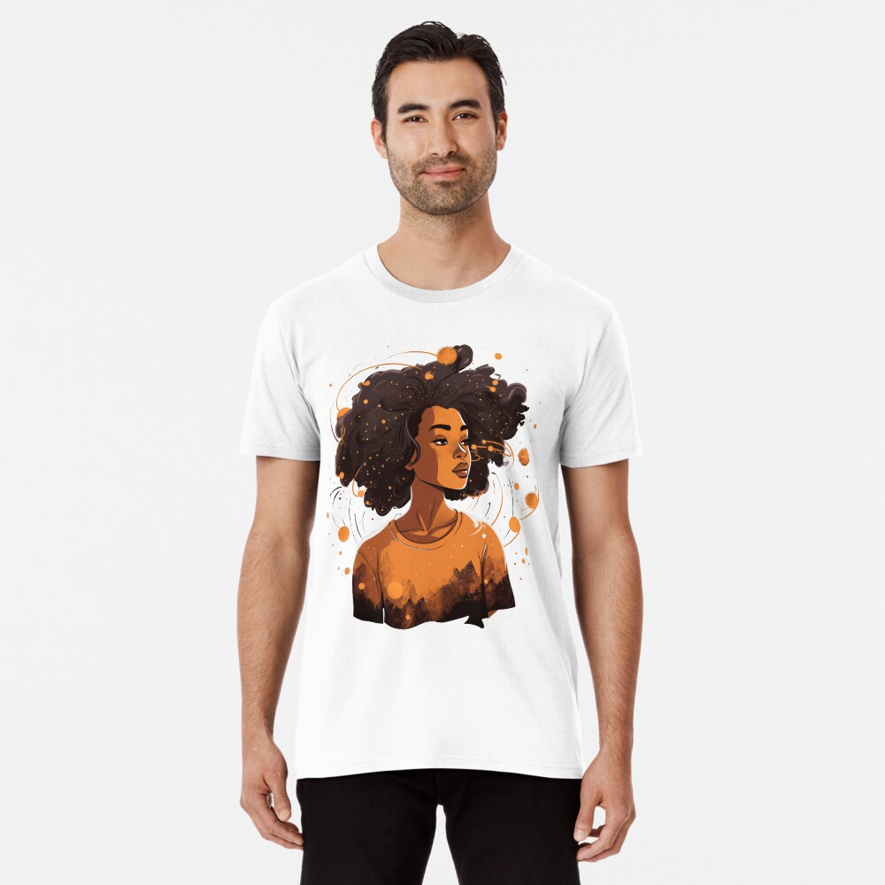 Aperçu de l'œuvre T-shirt premium créée et vendue par cafegrafis.