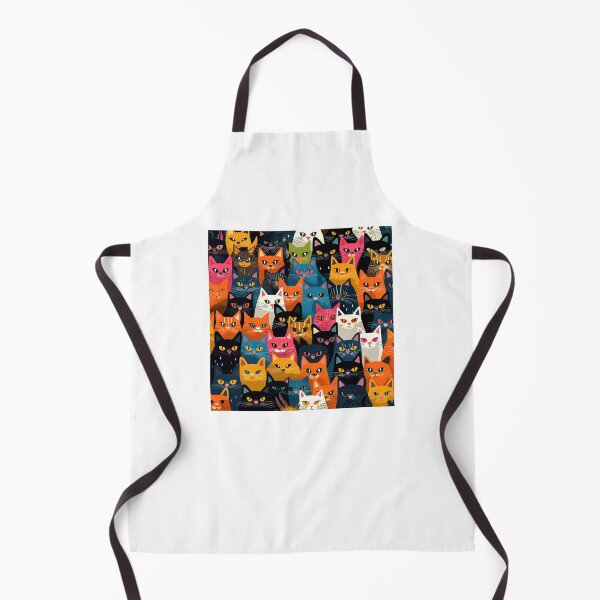 Item preview, Almost happy cats gang pattern designed and sold by SmileshareShop.
