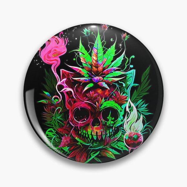 Item preview, Trippy Cat Skull Pineapple Alchemist designed and sold by MindWave THC.