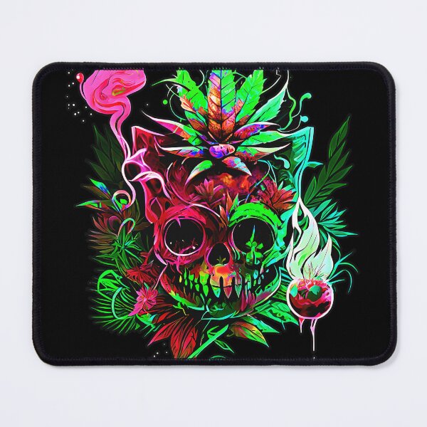 Item preview, Trippy Cat Skull Pineapple Alchemist designed and sold by MindWave THC.
