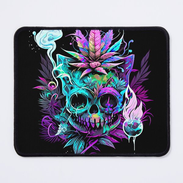 Item preview, Trippy Cat Skull Pineapple Alchemist designed and sold by MindWave THC.